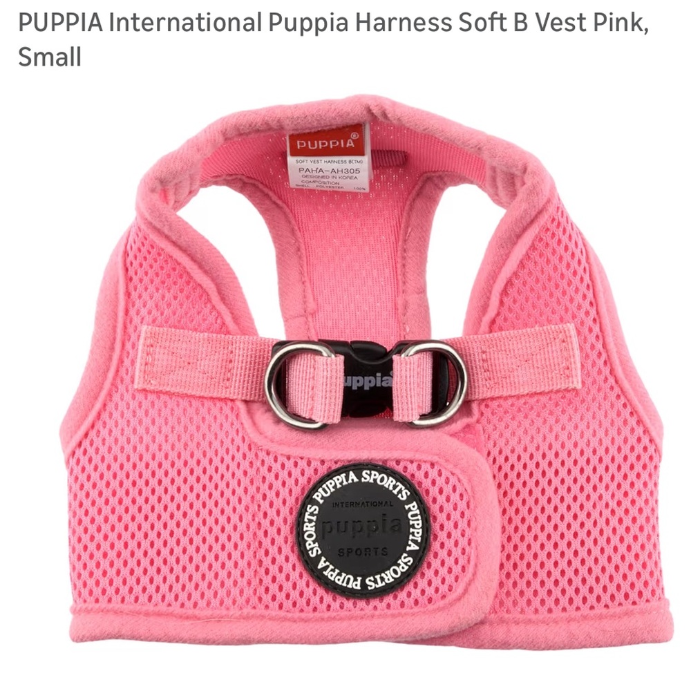 NWT Puppia Pink 💖 Pet Harness 🐶🐱